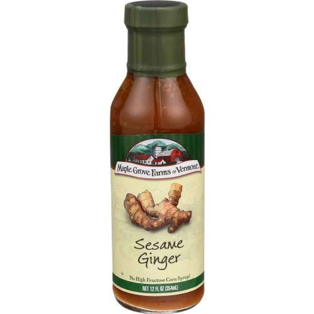 Maple Grove Sesame Ginger Salad Dressing, 12 Ounce -- 6 per case