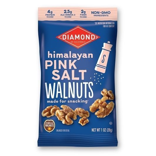 Diamond Himalayan Pink Salt Walnut, 1 Ounce -- 200 per case