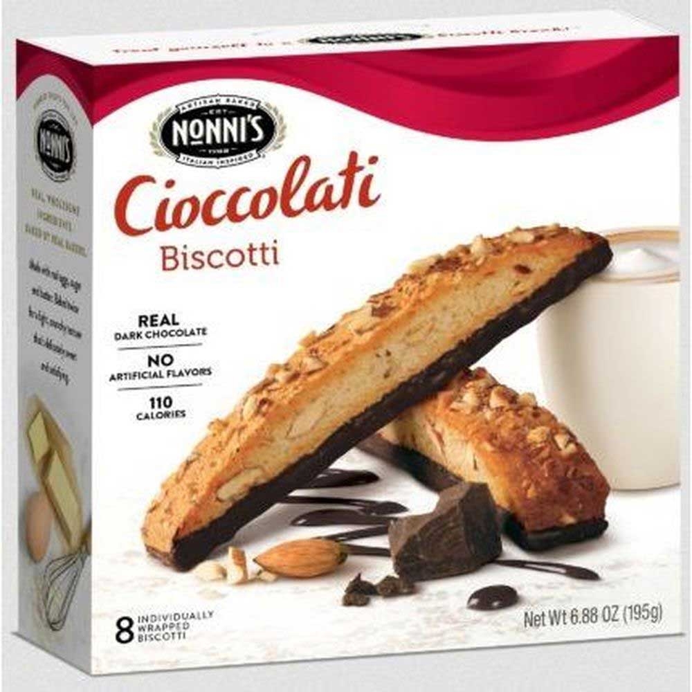 Nonnis Cioccolati Biscotti, 6.88 Ounce -- 6 per case