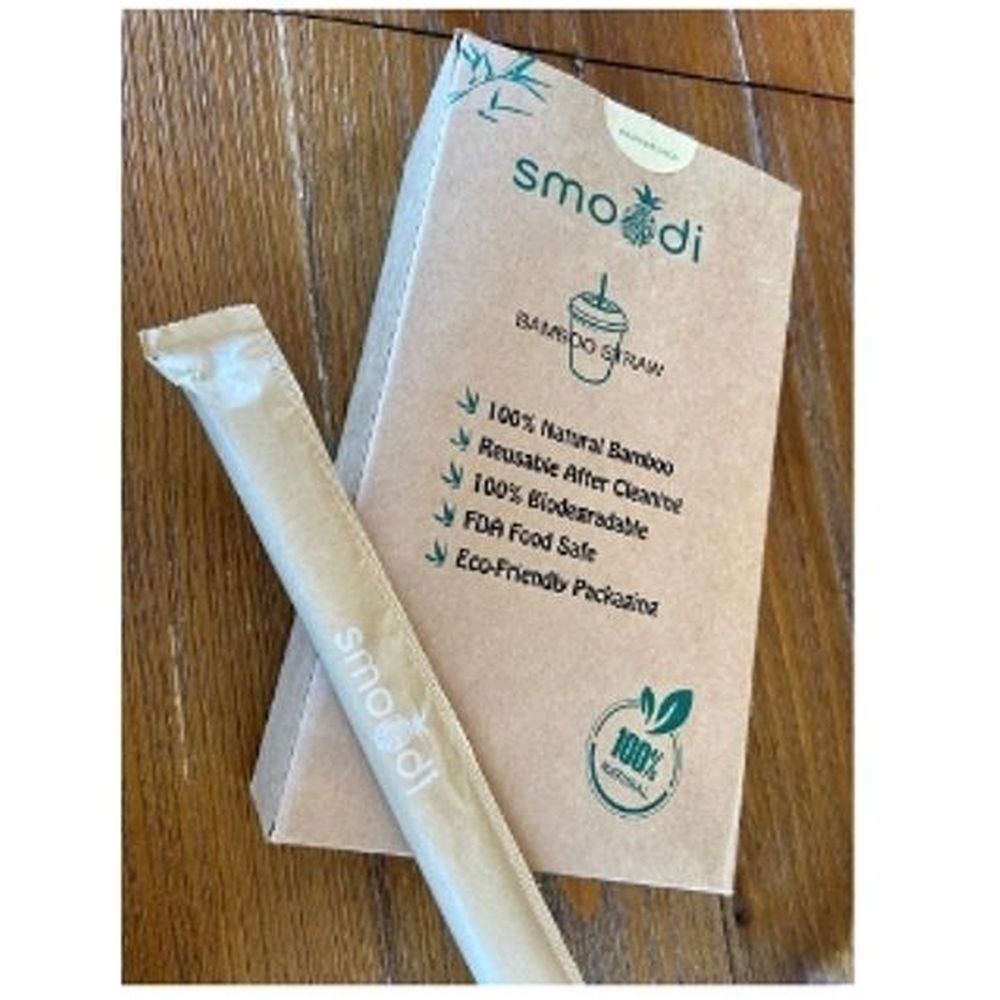 Smoodi Wrapped Bamboo Straw - 960 per case