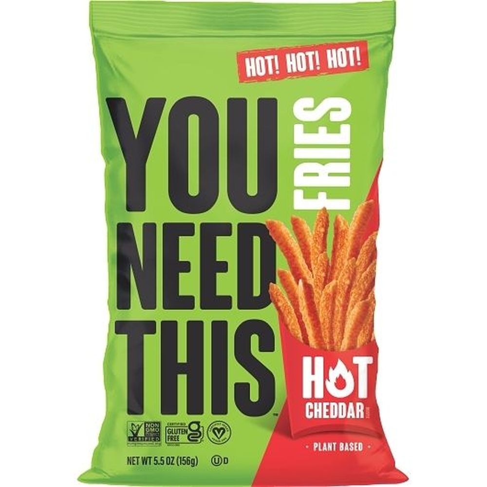 You Need This Hot Cheddar Veggie Fries, 5.5 Ounce - 6 per case