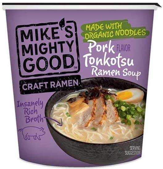 Mikes Mighty Good Organic Pork Tonkotsu Ramen Noodle Soup , 1.7 Ounce -- 6 per case