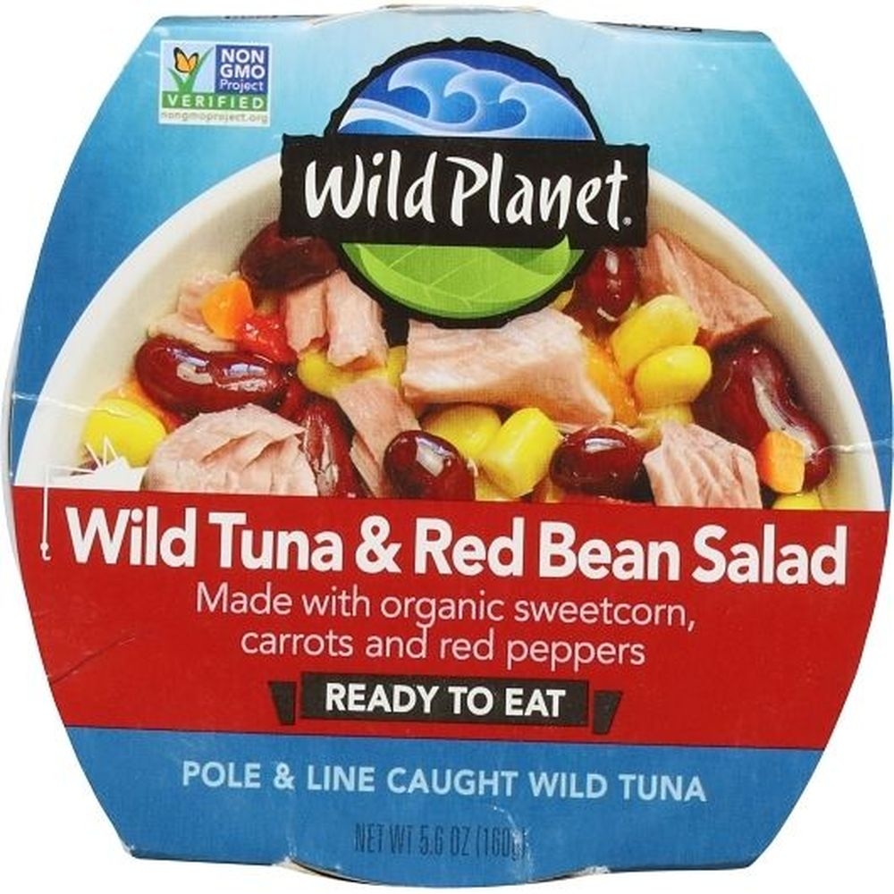 Wild Planet Foods Tuna Bean and Corn Salad, 5.6 Ounce - 9 per case