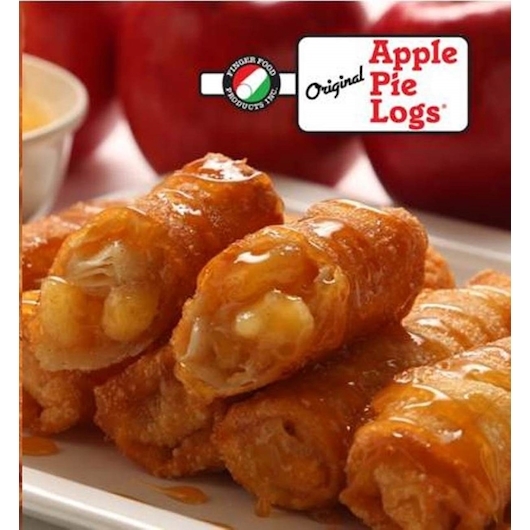 The Original Apple Pie Logs Eggroll Shaped Apple Pie, 12 count -- 8 per case