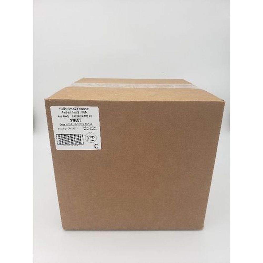 Riffs Bacon On The Go Sweet Meat Candy - Clip Strip, 0.7 Ounce -- 144 per case