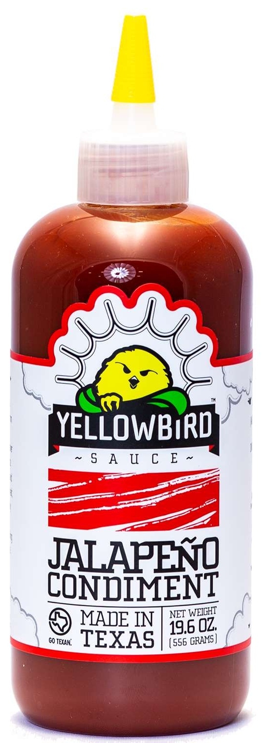 Yellowbird Jalapeno Condiment Sauce, 19.6 ounce -- 6 per case