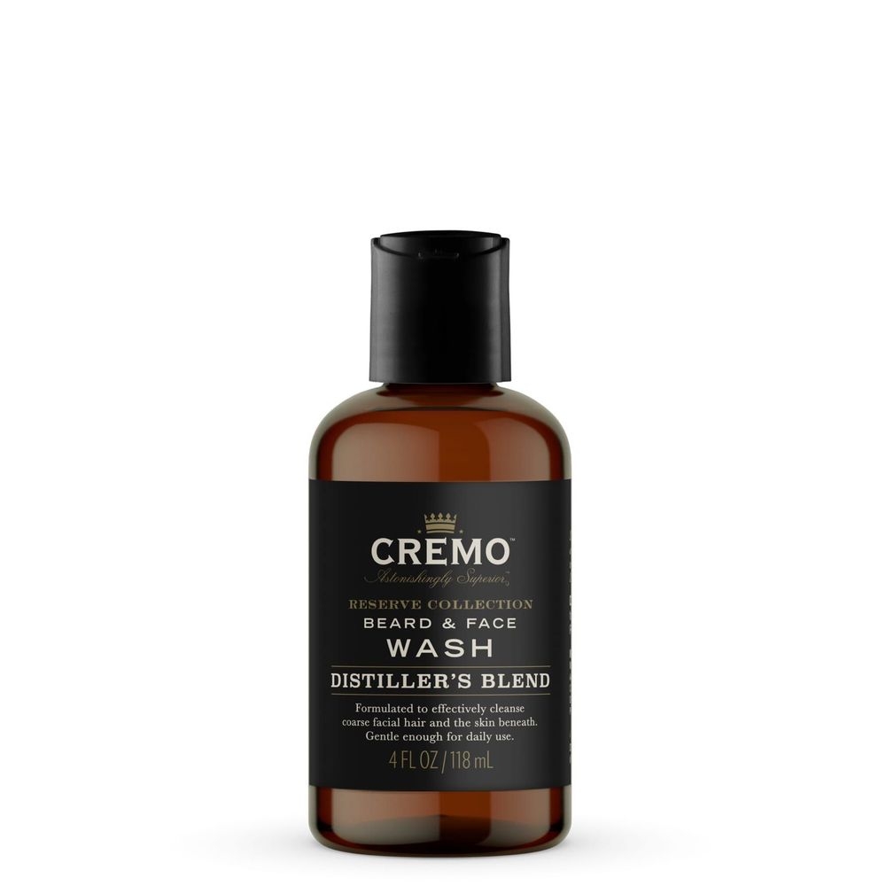 Cremo Reserve Collection Distillers Blend Beard and Face Wash, 4 Ounce -- 12 per case