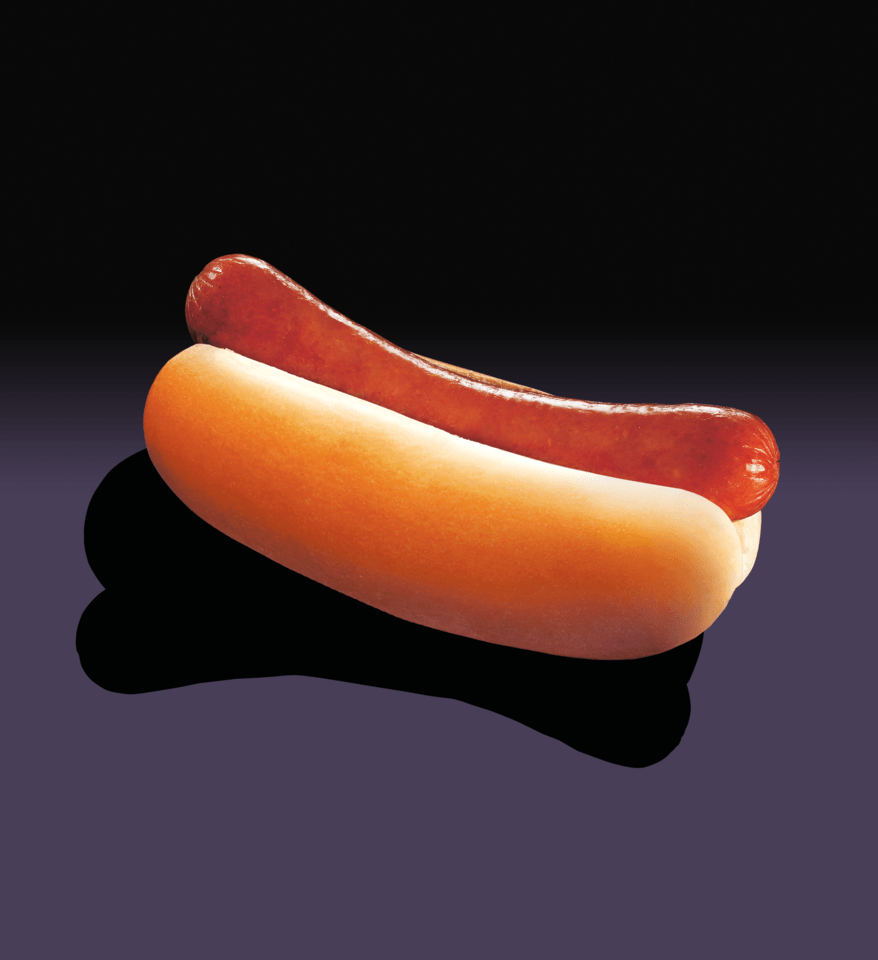 Nathans Famous 10/1 Skinless Beef Frank, 6 inch -- 100 per case.