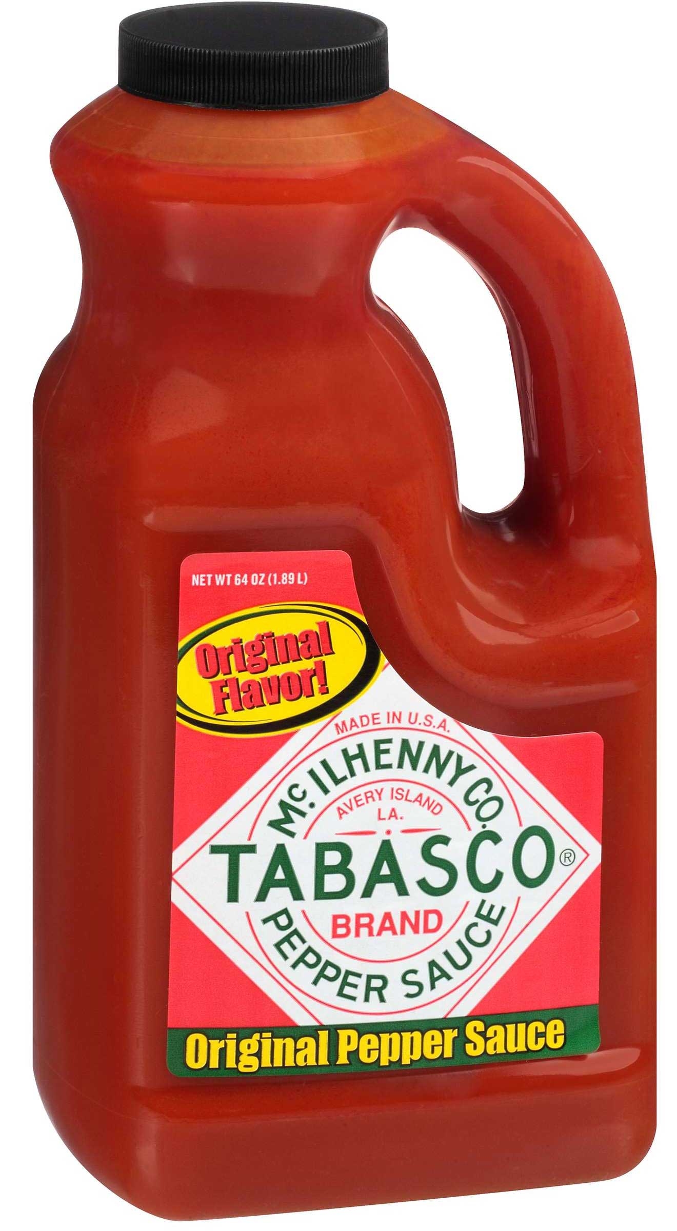 Tabasco Original Pepper Sauce, 0.5 Gallon Jug -- 2 per case