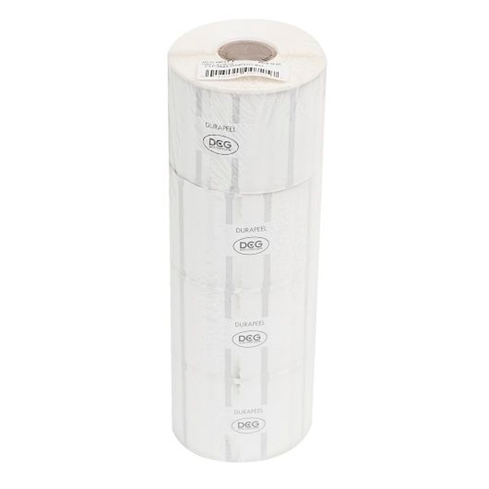 Ncco Durapeel 2 x 1 inch Removable Blank White Labels, 4 count - 6 per case