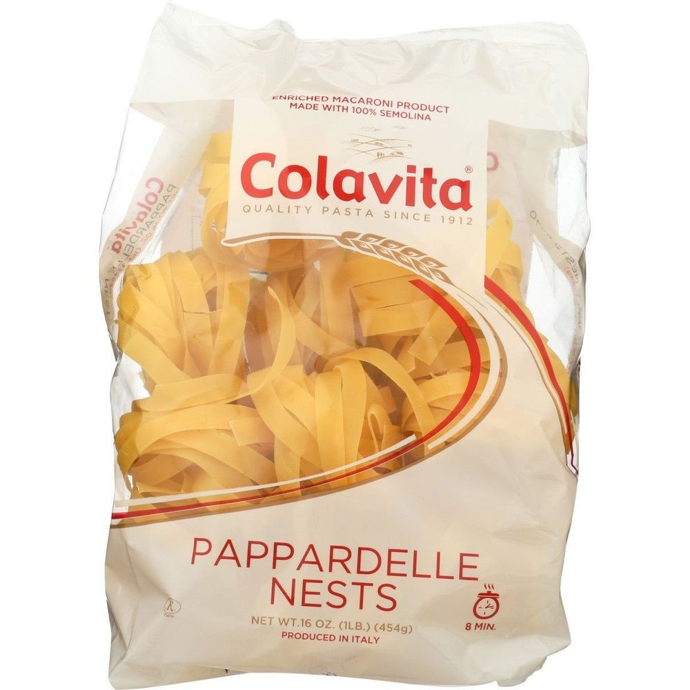 Colavita Pappardelle Nest Pasta, 1 Pound -- 12 per case
