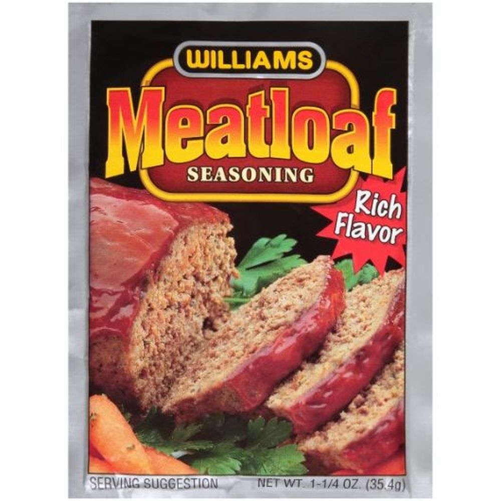 Williams Meatloaf Seasoning, 1.25 Ounce -- 24 per case