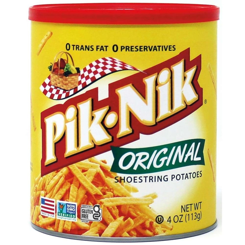 Pik Nik Original Shoestring Potatoes, 4 Ounce -- 12 per case
