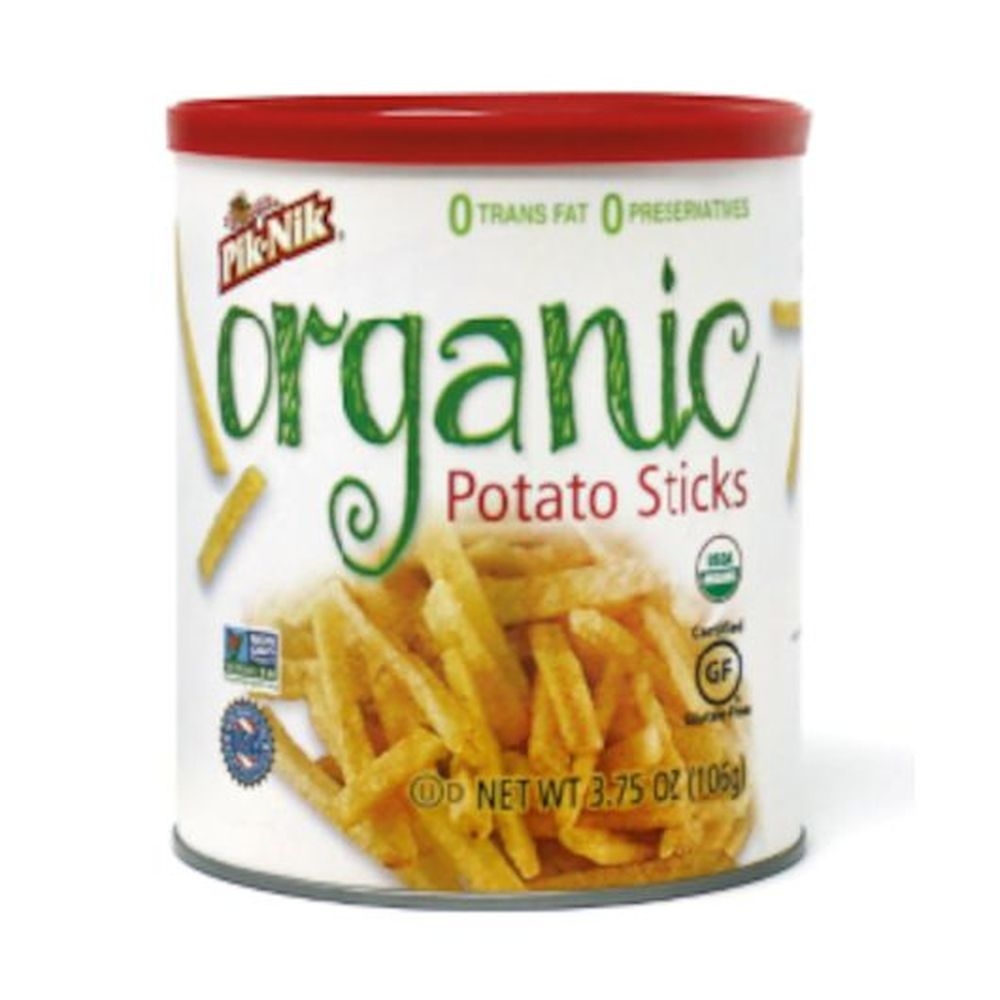 Pik-Nik Organic Potato Sticks, 3.75 Ounce -- 12 per case