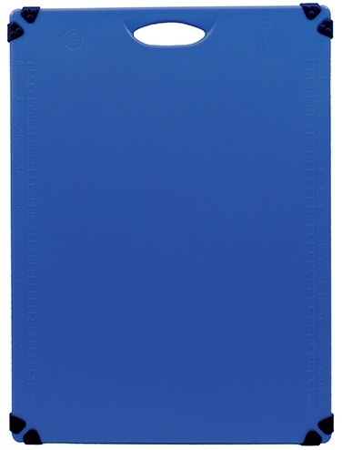 Tablecraft Grippy Blue Cutting Board, 18 x 24 x 1/2 inch -- 6 per case
