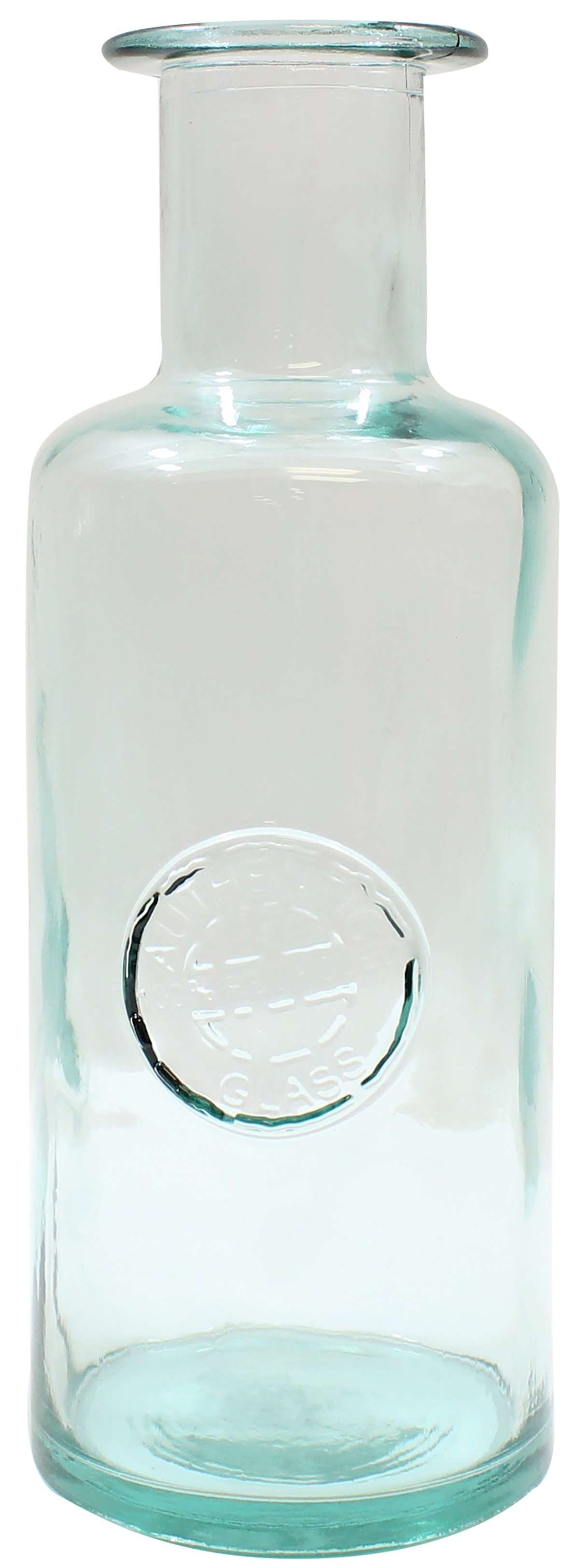 Tablecraft Green Recycled Glass Authentic Apothecary Bottle, 1 Liter -- 6 per case