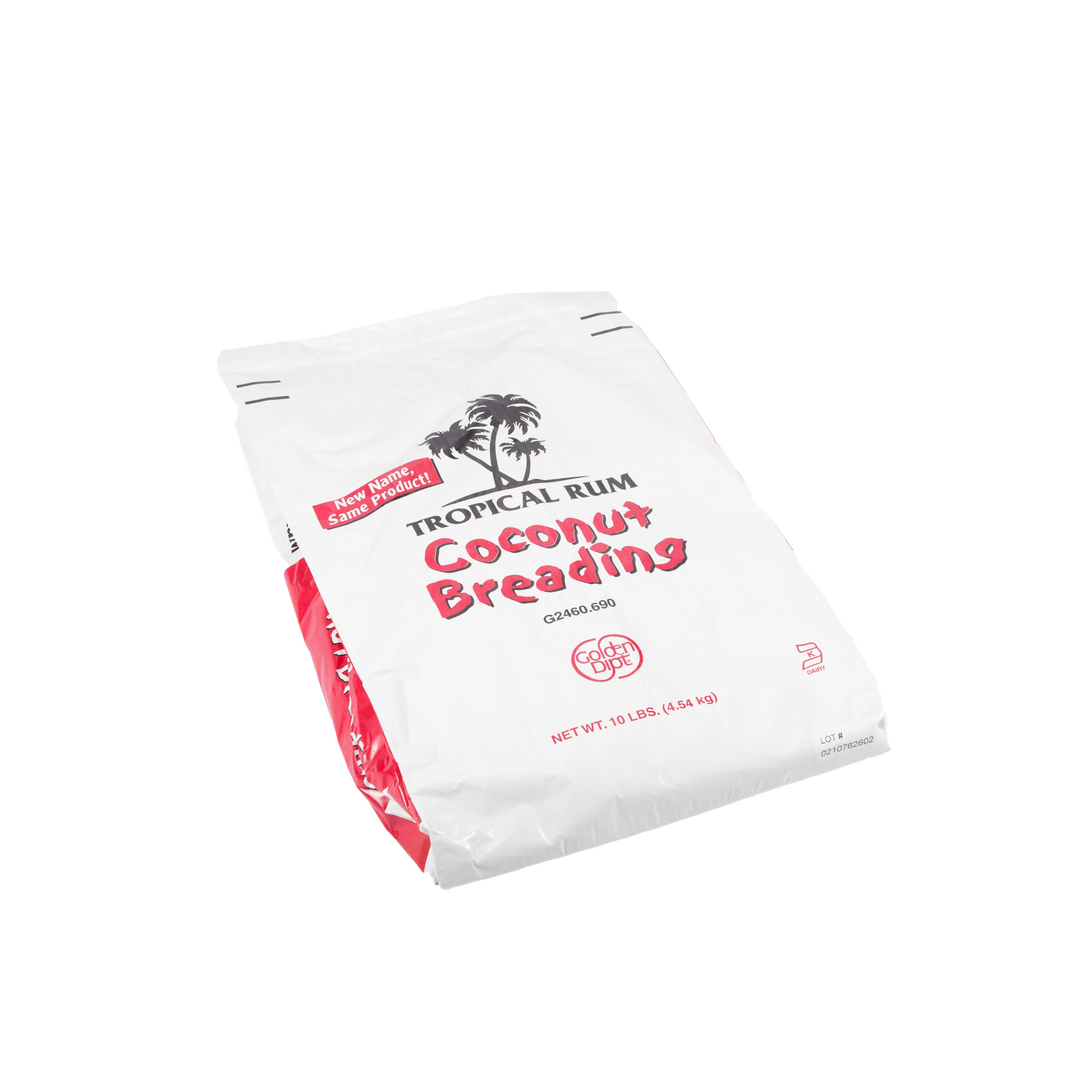 Malibu Coconut Breading Coating 10 Pound Each