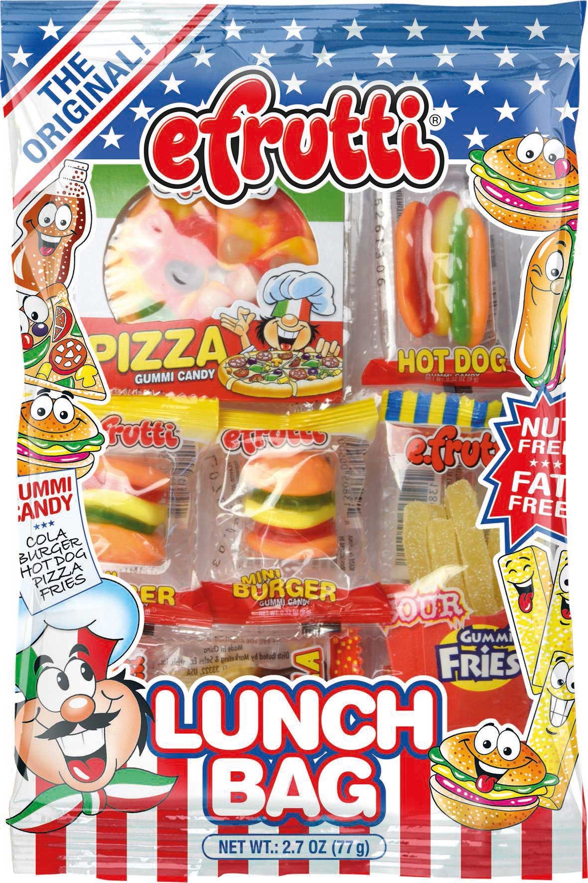 Efrutti Gummy Candy - Lunch Bag, 2.7 Ounce -- 12 per case