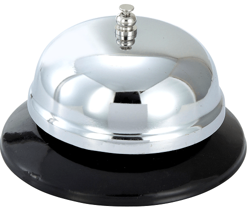 Winco Challenger Bell, 3.5 inch Diameter -- 12 per case