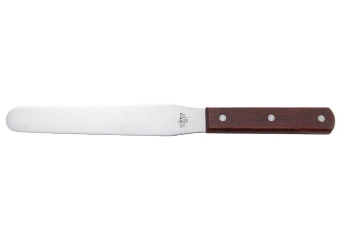 Winco Wooden Handle Bakery Spatula, 7 15/16 x 1 1/4 inch -- 12 per case