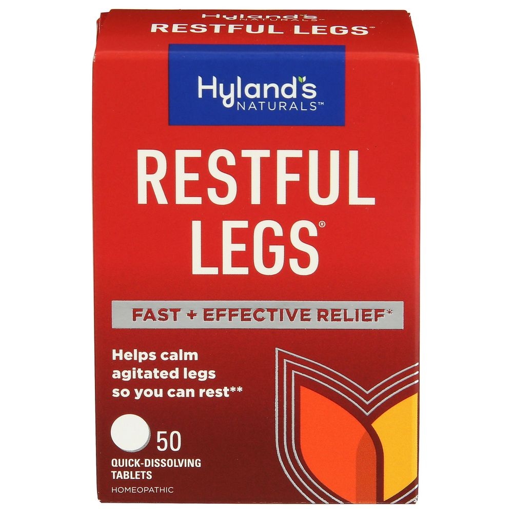 Hylands Naturals Restful Legs Tablets, 50 count -- 3 per case