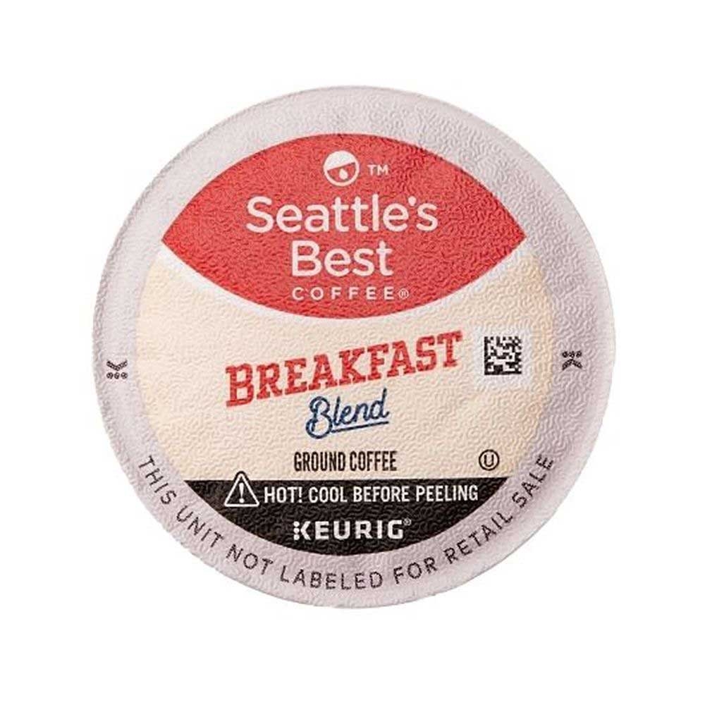 Seattles Best Coffee Breakfast Blend Ground Coffee, 8.4 Ounce Kcup Pod -- 4 per case