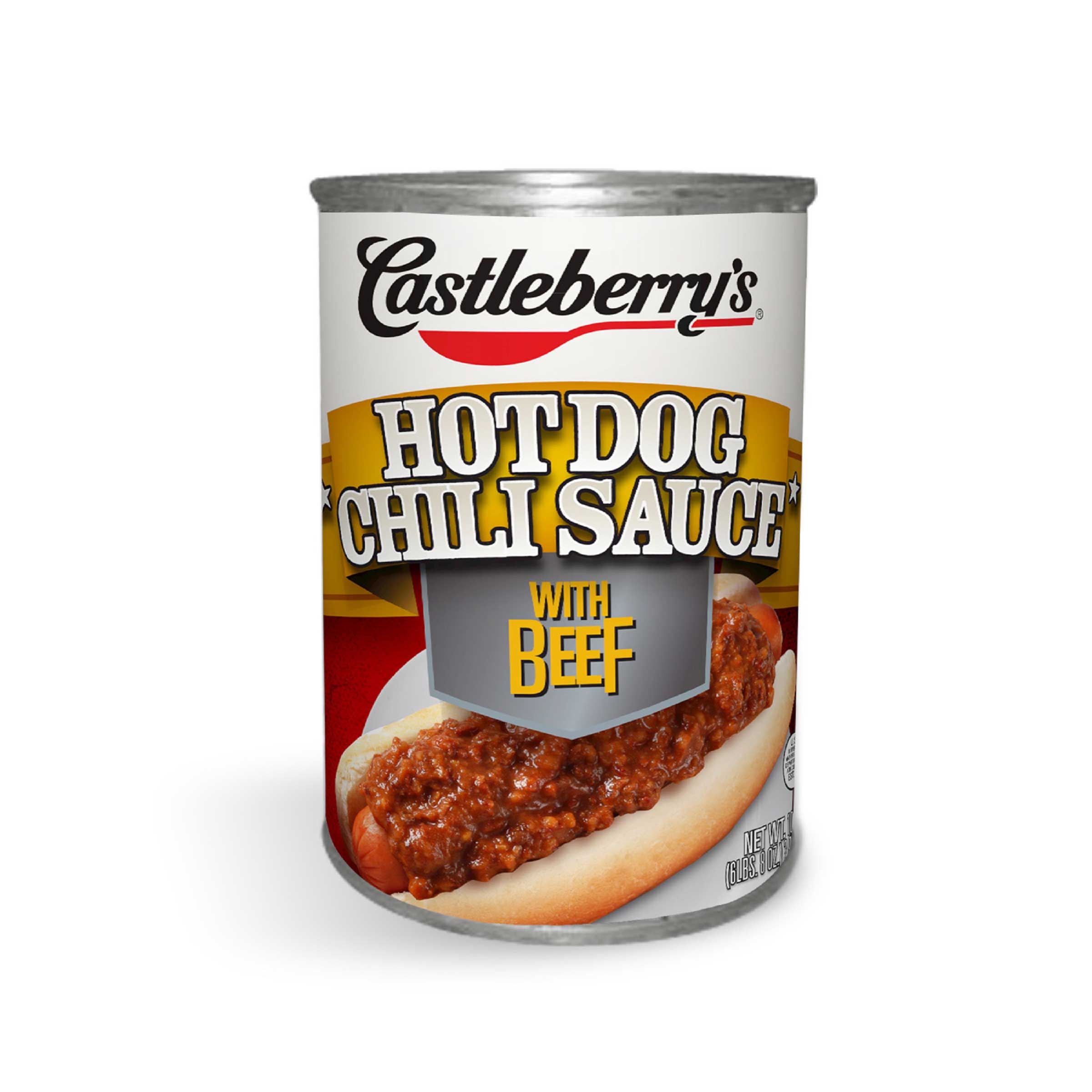 Castleberrys Hot Dog Chili Sauce, Number 10 Can -- 6 per case.
