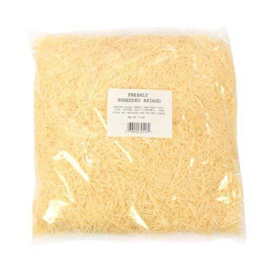 Commodity Cheese Freshly Shredded Asiago Cheese, 5 Pound -- 4 per case