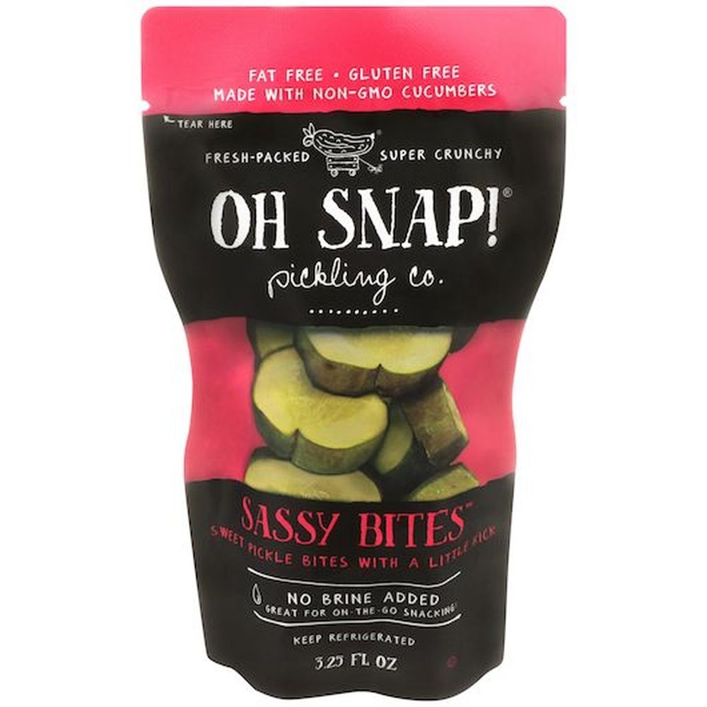 Oh Snap Pickled Vegetables Sassy Bites, 3.25 Ounce - 6 per case