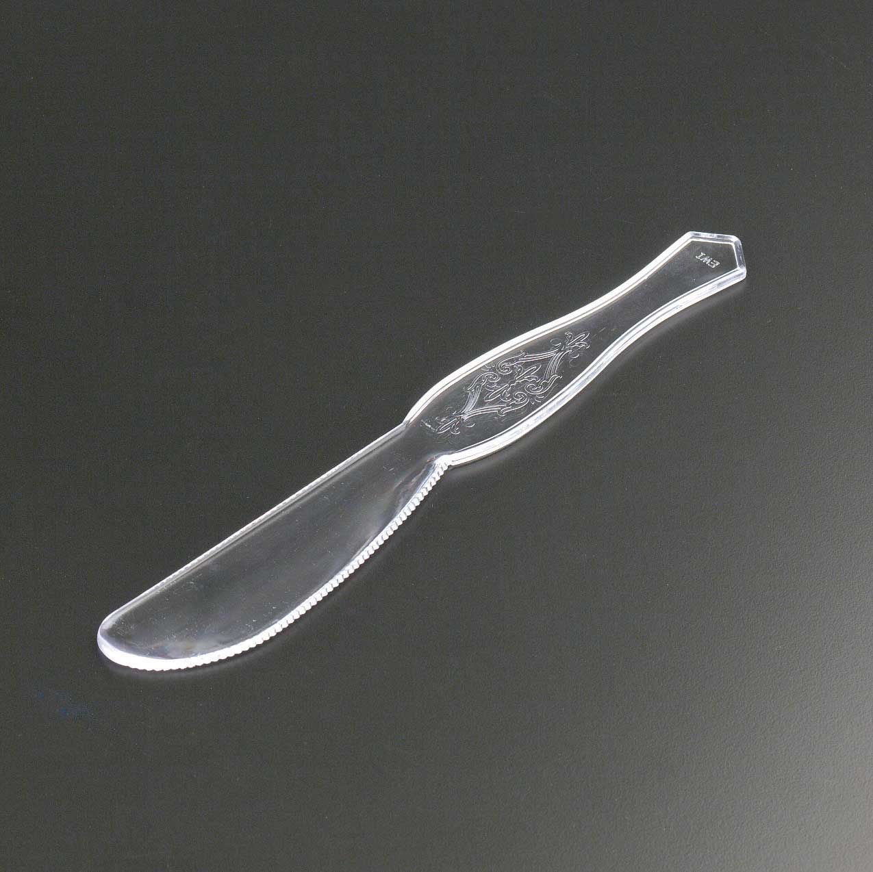 Emi Yoshi Clear Plastic Sandwich Spreader -- 144 per case.