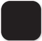 Daymark Dissolve Adhesive Solid Black Blank Label, 0.75 x 0.75 inch -- 12000 per case