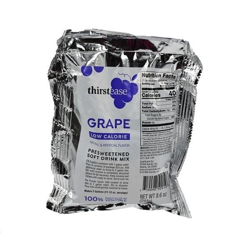 Thirst Ease Grape Drink Mix, 8.6 Ounce -- 12 per case.