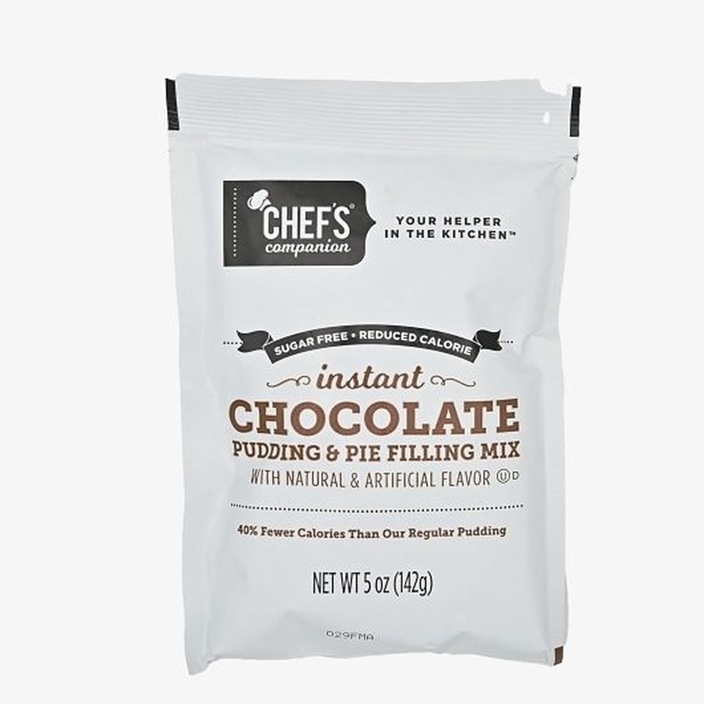 Chefs Companion Sugar Free Instant Chocolate Pudding Mix, 5 Ounce -- 12 per case.