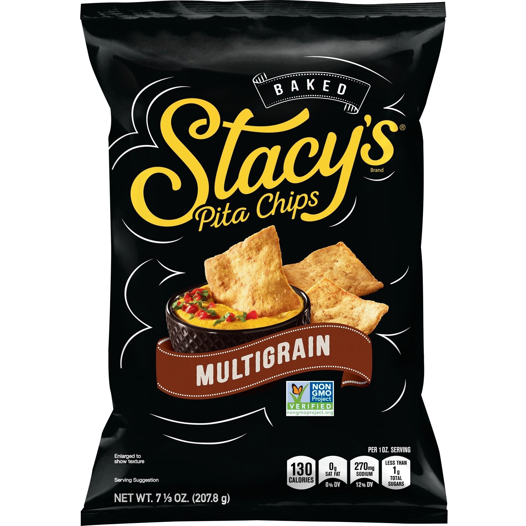 Stacys Multigrain Pita Chips, 7.33 Ounce -- 12 per case.