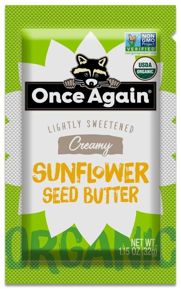 Once Again Nut Butter Sunflower Seed Butter - Squeeze Pack, 1.15 Ounce -- 60 per case