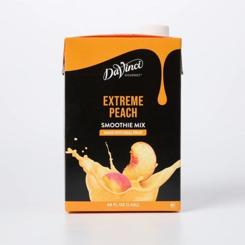 Davinci Gourmet Extreme Peach Smoothie Mix, 48 Ounce - 6 per case