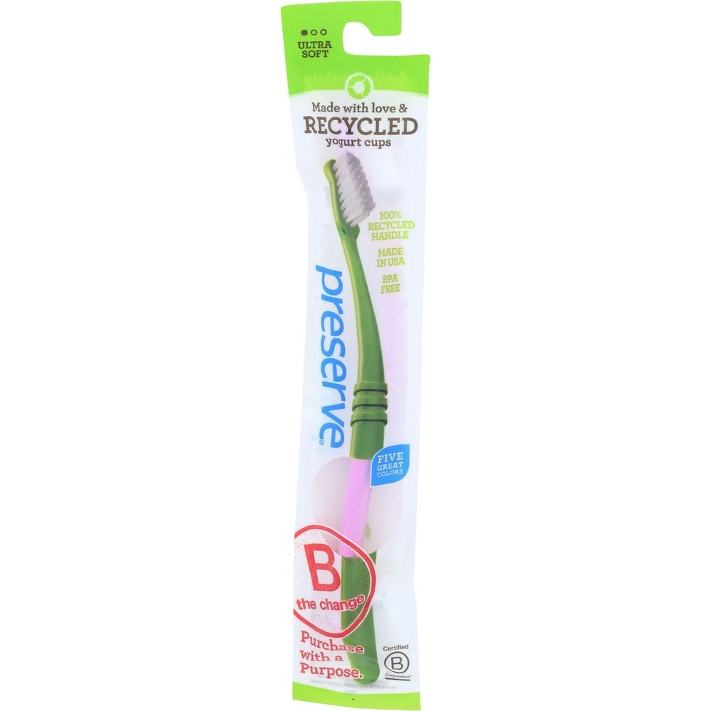 Preserve Ultra Soft Toothbrush -- 6 per case