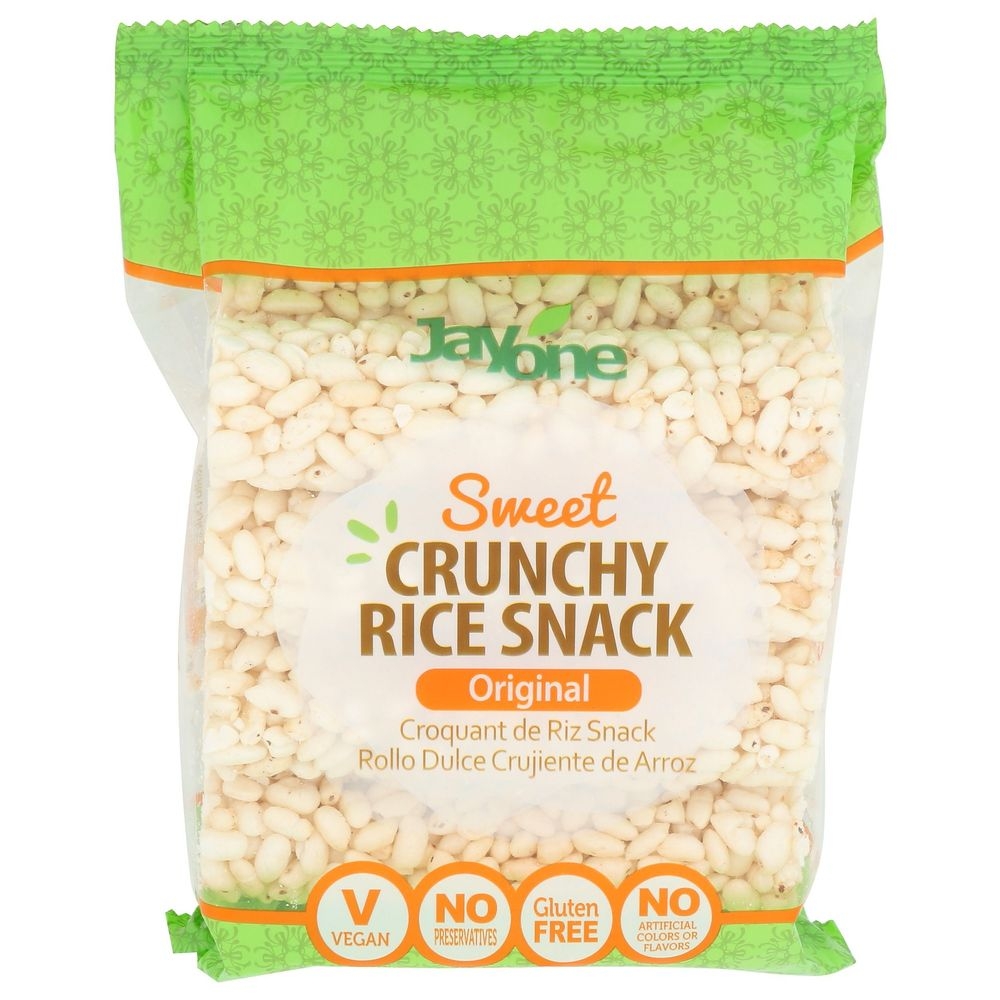 Jayone Original Sweet Crunchy Rice Snack, 2.8 Ounce -- 6 per case