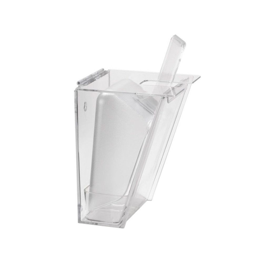 Cal-Mil Polycarbonate Wall Mount Ice Scoop Holder, 64 Ounce Capacity