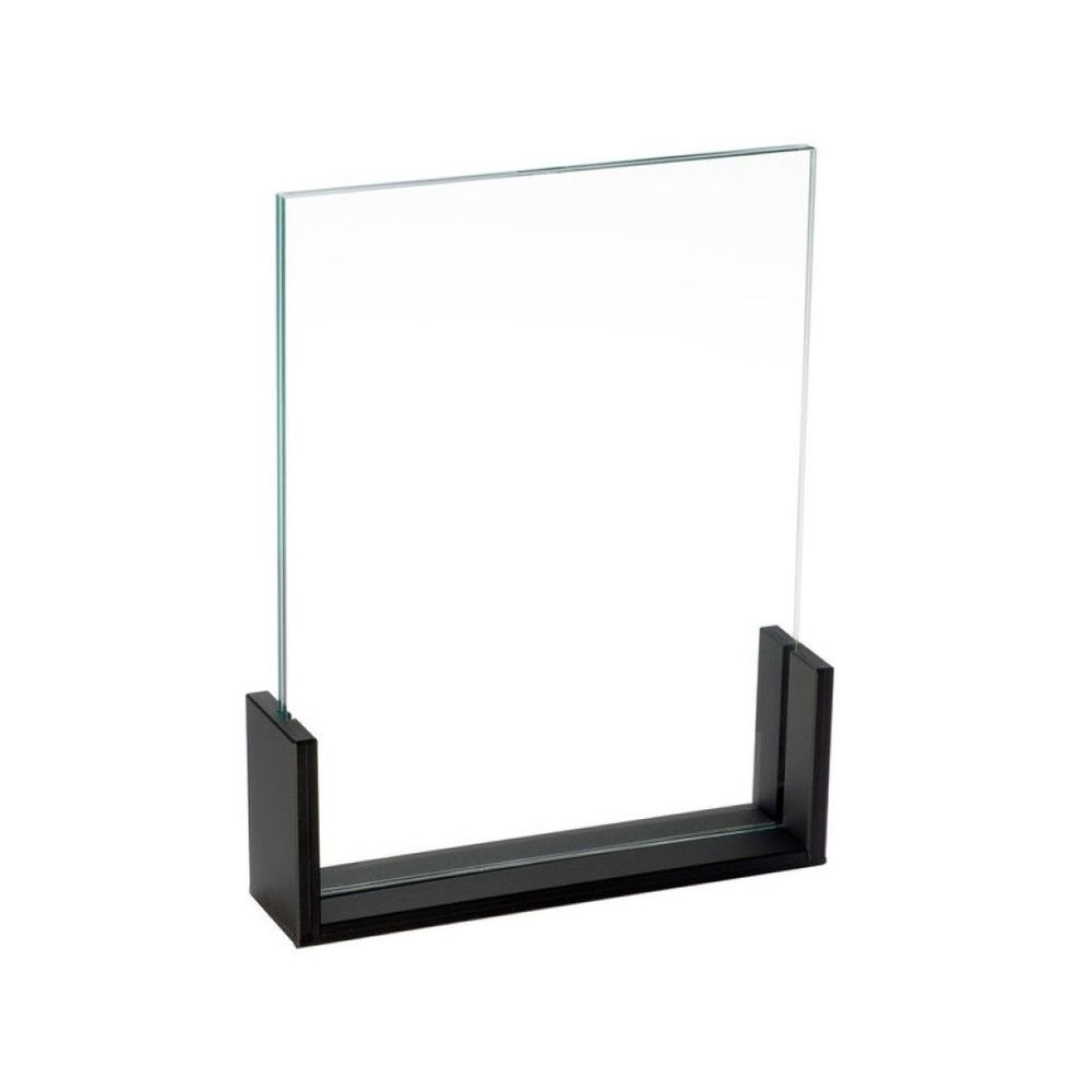 Cal-Mil Black U Frame Table Top Card Holder, 8.5 x 1 x 11 inch