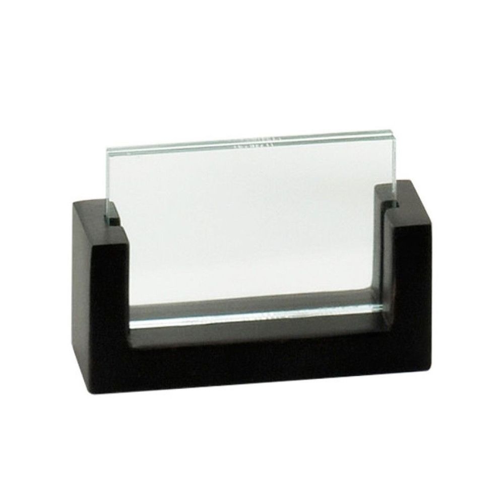 Cal-Mil Black U-Frame Table Top Cardholder, 3.5 x 2 inch -- 12 per case