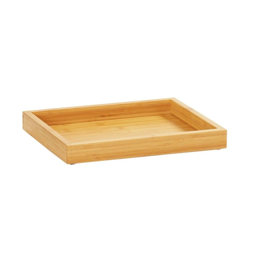 Cal-Mil Bamboo Tray, 12 x 9.75 x 1.25 inch