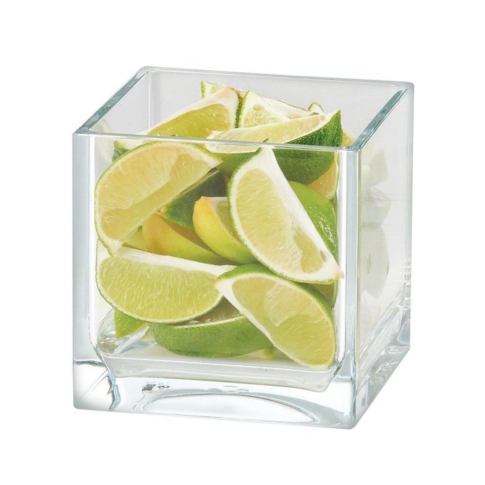 Cal-Mil Polycarbonate Jar Only, 4 inch Width x 4 inch Depth x 4 inch Height -- 3 per case