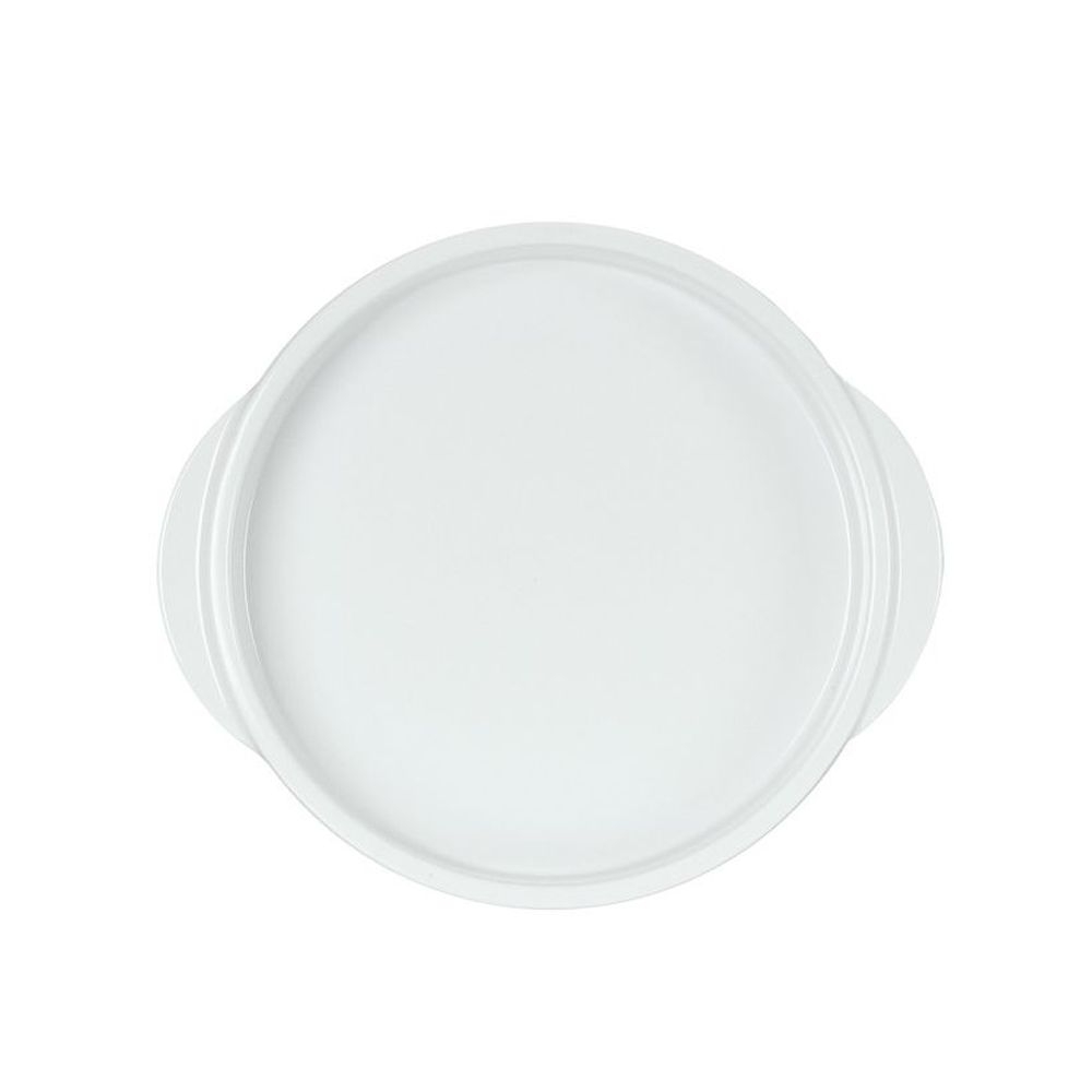 Cal-Mil Melamine Round White Cocotte, 7 inch Dia. x 1.375 inch Height -- 6 per case