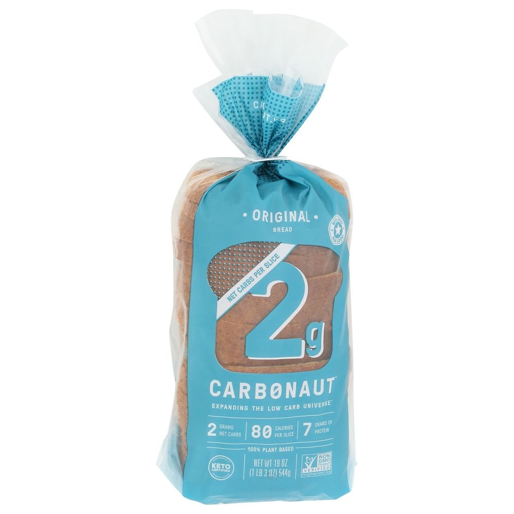 Carbonaut Low Carb White Bread, 19 Ounce -- 8 per case