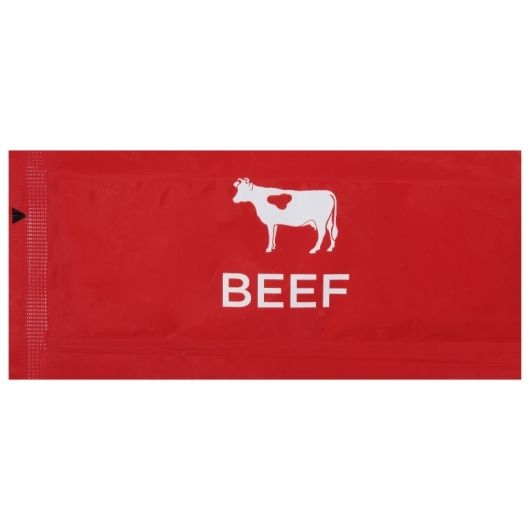 Savory Choice Reduced Sodium Beef Broth Concentrate, 9.6 Gram Sachets -- 100 per case