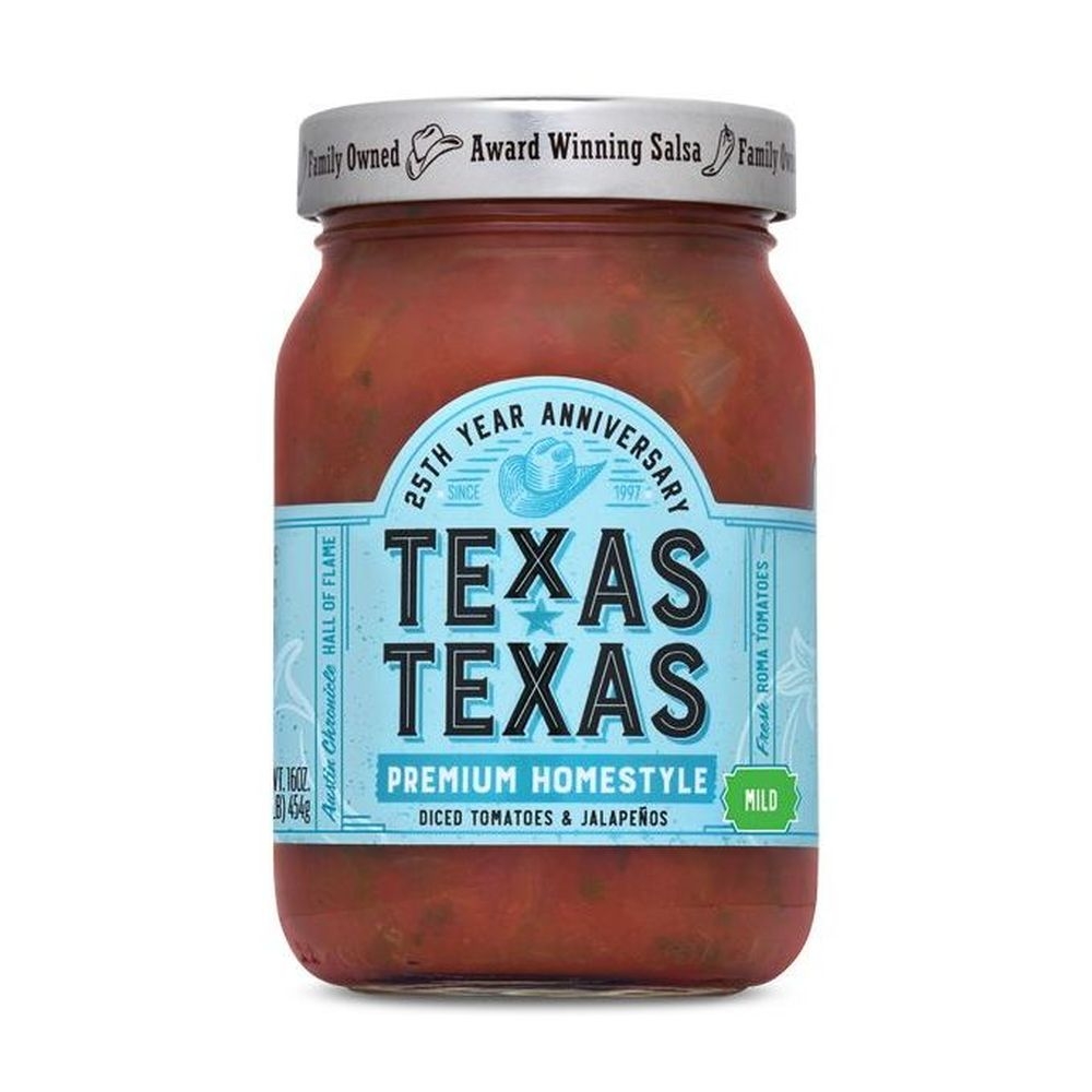 Texas Texas Homestyle Mild Salsa, 16 Ounce -- 6 per case
