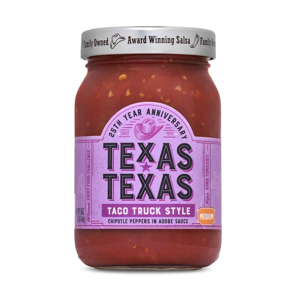 Texas Texas Taco Truck Style Medium Salsa, 16 Ounce -- 6 per case
