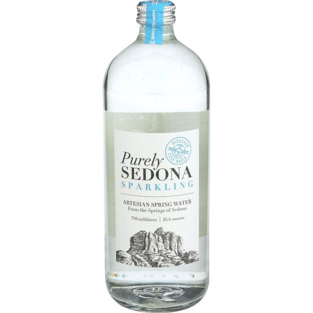 Purely Sedona Sparkling Artesian Spring Water, 25.4 Fluid Ounce -- 12 per case