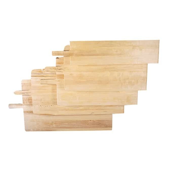 American Metalcraft Deluxe Wood Long Blade Pizza Peel, 8 x 29 1/2 inch Blade